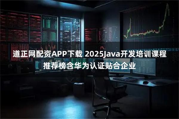 道正网配资APP下载 2025Java开发培训课程推荐榜含华为认证贴合企业